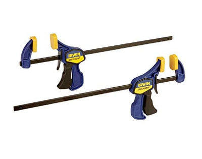 IRWINQUICK-GRIPOne-Handed Mini Bar Clamp 2 Pack