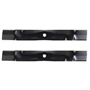 Set Of 2 Blades Replaces John Deere GX22151 GY20850 STENS 330-441 AM137328