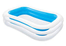 Intex Swim Center Family Inflatable Pool, 103" X 69" X 22", for Ages 6+