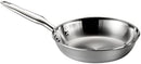 T-fal Stainless Steel Cookware, Multi-Clad, Dishwasher Safe and Oven Safe Cookware Set, Tri-Ply Bonded, 12-Piece, Silver, Model E469SC