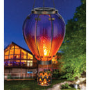 Hot Air Balloon Solar Lantern Large Purple
