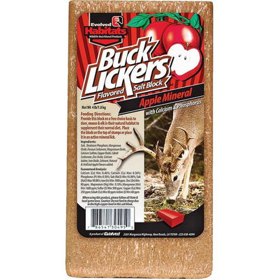 Evolved Habitats Apple Mineral Salt Block