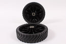 MTD 753-08175 Pack of 2 Wheel Kits w/ Hubcaps - 8" x 2"