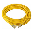 Yellow Jacket 12/3 Heavy-Duty 15-Amp SJTW Contractor Extension Cord with Lighted Ends (2 Pack)