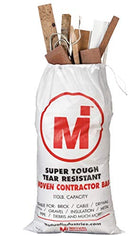 Mutual Woven Contractor Bags Reusable 7 MIL 42-Gallon, 20-Count Box