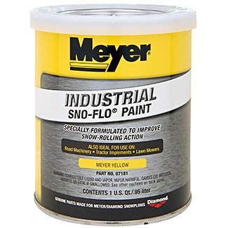 Meyer PLOW Yellow SNO-FLO Paint 07181-1 QT