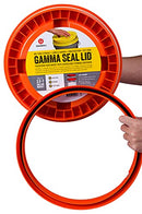 Gamma Seal Lid Airtight and Leakproof, Orange