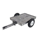 Rubbermaid Commercial FG566261BLA Unassembled Structural Foam Tractor Cart, 750-Pound Capacity