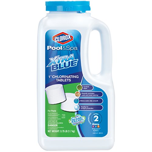 Clorox Pool&Spa XtraBlue 1" Chlorinating Tablets 3.75 lb