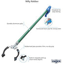 Unger Professional Nifty Nabber Reacher Grabber Tool and Trash Picker, 48-inch