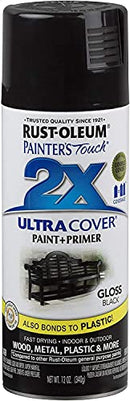 249122-6 PK Painter's Touch 2X Ultra Cover, 6 Pack, Gloss Black ".1 Pack (Limited Edition 2021)"