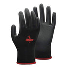 Tuff Guy Ultra-Thin Polyurethane (PU) Coated Nylon WORK GLOVES 12 Pairs, Knit Wrist Cuff, for Precision Work, for Men & Women, (Small, White)
