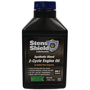 Stens New 2-Cycle Engine Oil 770-646, Twenty-Four 6.4 oz. Bottles per case