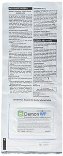 Syngenta - H-AP-2319890 - Demon WP Insecicide, 1 Envelope (9.5g) containing 4 (0.33 ounces) packets