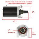 Caltric compatible with Starter Kohler 9 9Hp 12.5 12.5Hp 13 13Hp 14 14Hp 15 15Hp 16 16Hp 19.9 19.9Hp 21 21Hp 23 23Hp