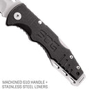 SOG Folding Pocket Knife Salute Mini EDC Knife