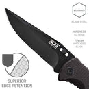 SOG Folding Pocket Knife Salute Mini EDC Knife