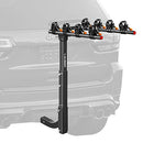 IKURAM R 4 Bike Rack Bicycle Carrier Racks Hitch Mount Double Foldable Rack for Cars, Trucks, SUV's and minivans with a 2" Hitch Receiver