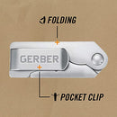 Gerber Gear 22-41830N EAB Pocket Knife, Stainless Steel