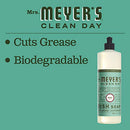 Mrs. Meyer's Clean Day Liquid Dish Soap - 16 oz - Basil - 2 pk