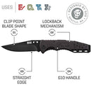 SOG Folding Pocket Knife Salute Mini EDC Knife