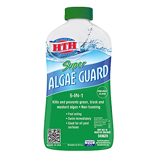 HTH 67032 Super Algae Guard Swimming Pool Algaecide Cleanser