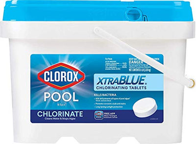 CLOROX Pool&Spa XtraBlue 3-Inch Long Lasting Chlorinating Tablets