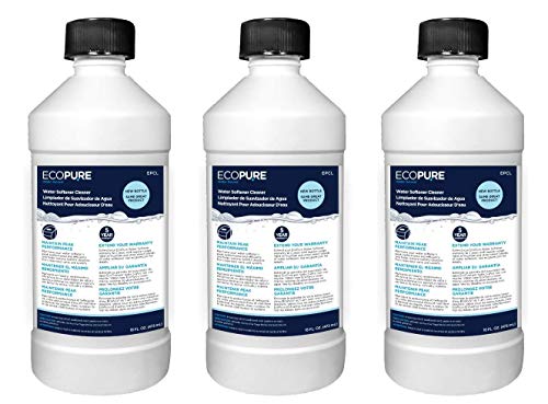 Ecopure EPCL Universal Water Softener Cleaner - Off-White (3 Pack)