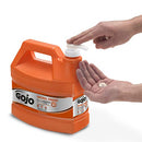GOJO NATURAL ORANGE Pumice Industrial Hand Cleaner, 1 Gallon Quick Acting Lotion Hand Cleaner with Pumice Pump Bottle (Pack of 2) - 0955-02