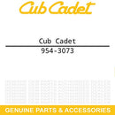 CUB CADET 954-3073 Spindle Drive Belt 42" Deck GT LT 2542 Mfg. H Date 2180 2176