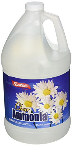 JAMES AUSTIN CO 52 Clear Ammonia Colorless Multi-Purpose Cleaner Liquid, 128 oz