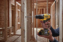 DEWALT ATOMIC 20V MAX Hammer Drill, Cordless, Compact, 1/2-Inch, 2 Batteries (DCD709C2)