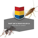 Raid Ant & Roach Killer Defense System, Outdoor Fresh Scent 17.5 Ounce (Pack of 6)