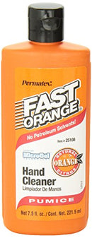 Permatex 25108 Fast Orange Pumice Lotion Hand Cleaner, 7.5 oz.