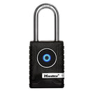 Master Lock Padlock, Outdoor Personal Use Bluetooth Lock, 2-7/32 in. Wide, 4401DLH