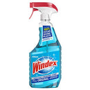 Windex Glass and Window Cleaner Spray Bottle, Bottle Made from 100% Recycled Plastic, Original Blue, 23 fl oz