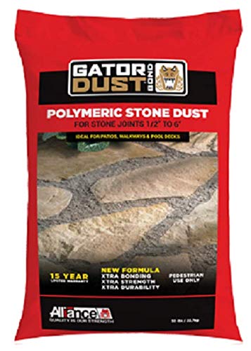 Alliance Gator Polymeric Stone Dust Bond (Grey). for Joints up to 6 Inches. with Professional Contractor Tip