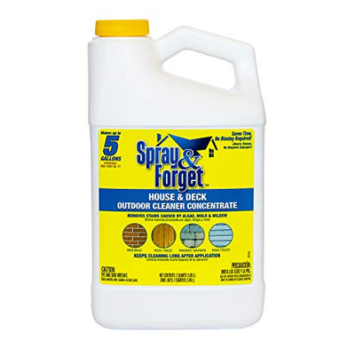 Spray & Forget SFDCH04 House & Deck Outdoor Cleaner Concentrate