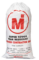 Mutual Woven Contractor Bags Reusable 7 MIL 42-Gallon, 20-Count Box