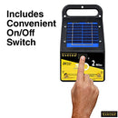 Zareba ESP2M-Z 2-Mile Solar Low Impedance Electric Fence Charger