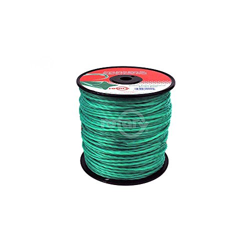 Trimmer Line .105 Md Spool Green Quad-tex Line