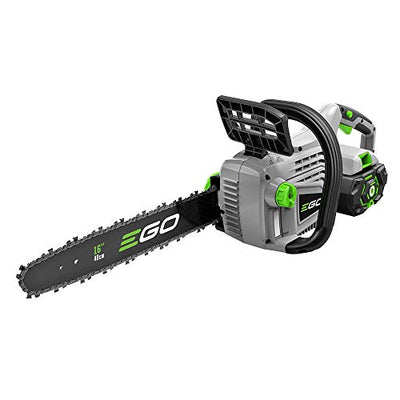 EGO Power+ CS1604 16-Inch 56-Volt Lithium-ion Cordless Chainsaw - 5.0Ah Battery and Charger Included