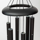 Corinthian Bells 27-inch Windchime, Black