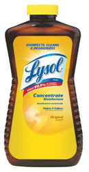 Lysol Disinfectant Concentrate Original Scent, 12oz (Pack of 4)