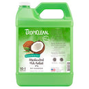 TropiClean Oatmeal & Tea Tree Medicated Itch Relief Shampoo for Pets, 1 gal - Relief for Dry, Itchy Skin, Made in the USA