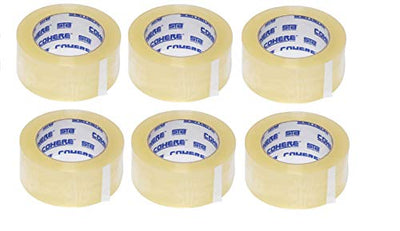 COHERE 3 INCH Clear Packing Tape 330 FEET /110 YDS 2 MIL (3)