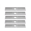 Copper Head Rotary 6477 Blade Edger 7-11/16" Long, 2" Wide.125" Thick, 1" Center Hole Replace, Echo 720-237-001, Stihl 4133-713-4101, Maruyama 216062. Green Machine 237001