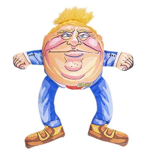 FUZZU Humptee Trumptee Donald Trump Political Parody Novelty Chew Toy with Squeaker