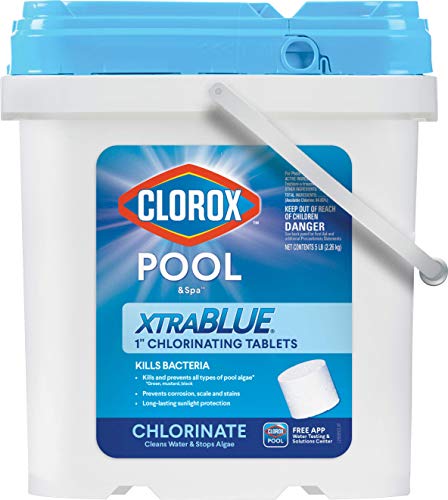Clorox Pool&Spa 29005CLX XtraBlue 1" Chlorinating Tablets