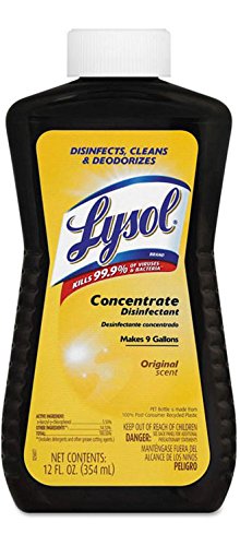 Lysol Concentrate All Purpose Cleaner Disinfectant, 12 Ounce (Pack of 3)